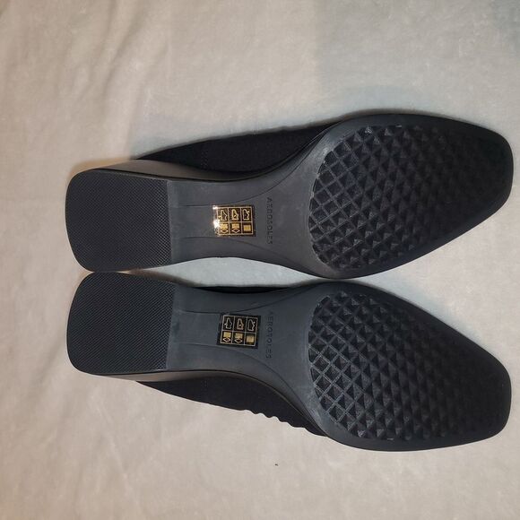 Black Wedge Slip On Sz 9.5 10 Stretch, New in Box Aerosoles Airie Normcore - Picture 6 of 10